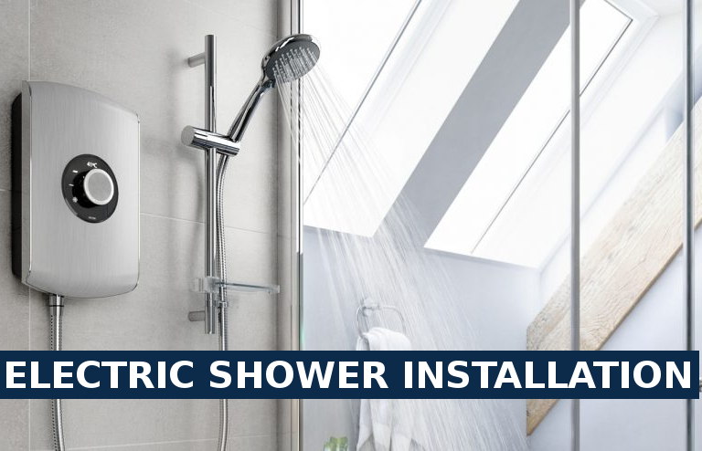 Electric shower installation Oxhey